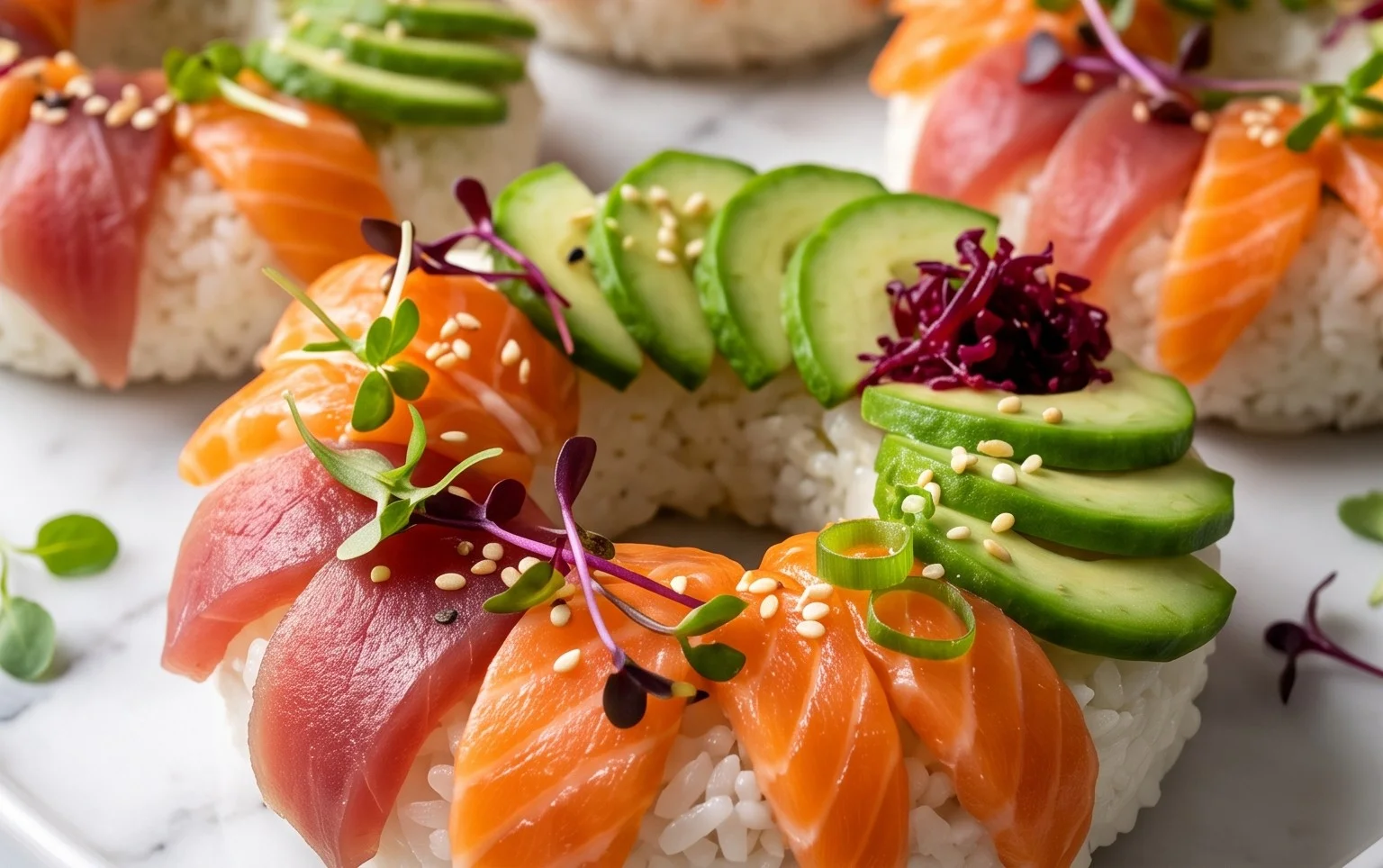 Sushi donuts